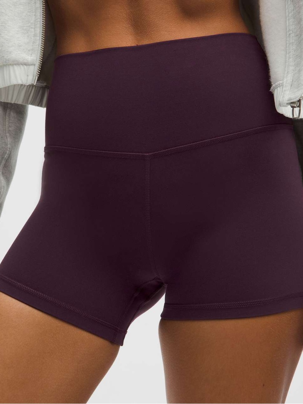 Lululemon Align High-Rise Short 4" Size 4 Deep Purple Plum Excellent Condition